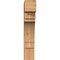Ekena Millwork Merced Block Smooth Bracket, Western Red Cedar, 5 1/2"W x 22"D x 30"H BKT06X22X30MRC05SWR - alternate 2